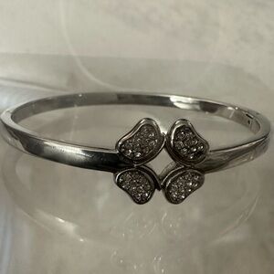 Fossil Silver Heart Bracelet